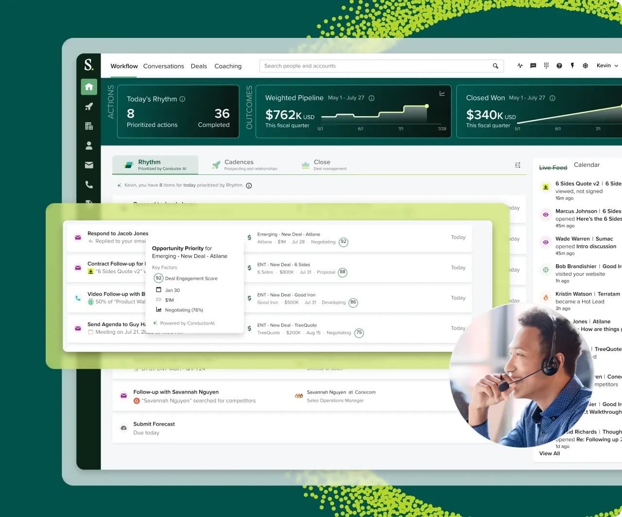 Drift workflow automation dashboard