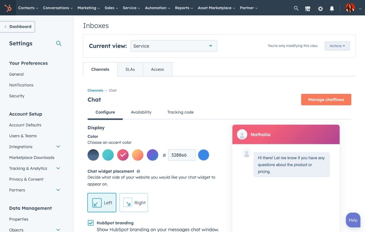 Hubspot Lead Qualifying Bot